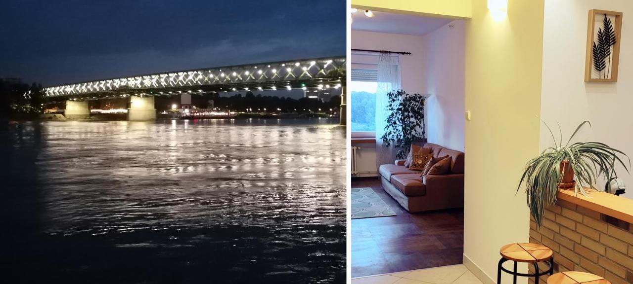 Danube Riverside Apartment With Quite Workplace Pozsony Kültér fotó